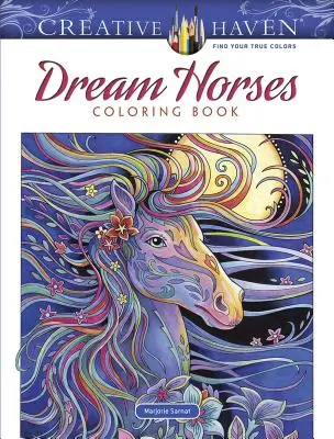 Creative Haven Dream Horses Coloring Book (en anglais) - Creative Haven Dream Horses Coloring Book