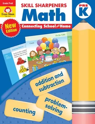 Perfectionnement des compétences : Mathématiques, niveau préprimaire - Skill Sharpeners: Math, Grade Prek