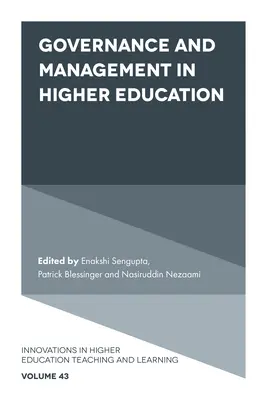 Gouvernance et gestion dans l'enseignement supérieur - Governance and Management in Higher Education