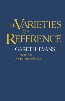 Les variétés de référence - The Varieties of Reference