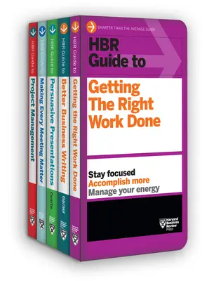 Collection Guides de la HBR pour être un manager efficace - HBR Guides to Being an Effective Manager Collection