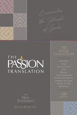 Collection de 10 livres du Nouveau Testament (édition 2020) : Coffret de luxe - New Testament 10 Book Collection (2020 Edition): Deluxe Boxed Set