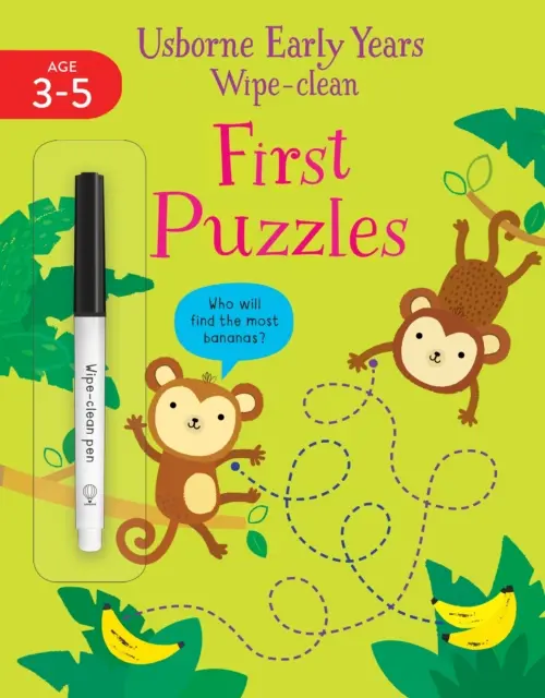 Premiers puzzles effaçables de la petite enfance - Early Years Wipe-Clean First Puzzles