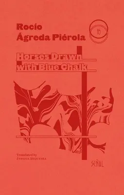 Chevaux dessinés à la craie bleue - Horses Drawn with Blue Chalk