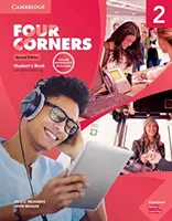 Four Corners Niveau 2 Livre de l'élève avec auto-apprentissage en ligne et cahier d'exercices en ligne - Four Corners Level 2 Student's Book with Online Self-Study and Online Workbook