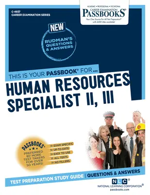 Spécialiste des ressources humaines II, III (C-4937) : Passbooks Study Guide - Human Resources Specialist II, III (C-4937): Passbooks Study Guide