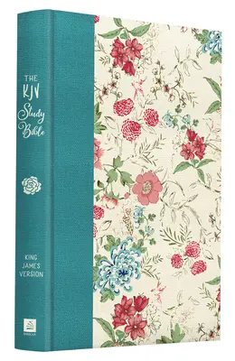 Bible d'étude KJV (nouvelle couverture féminine) - KJV Study Bible (New Feminine Cover Design)