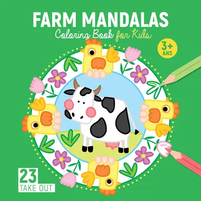 Livre de coloriage pour enfants « Fun on the Farm » : 23 dessins - Fun on the Farm Coloring Book for Kids: 23 Designs