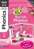 Phonics - Learn at Home Pack 2 (Bug Club), Phonics Sets 4-6 for ages 4-5 (Six histoires + Parent Guide + Activity Book) - Phonics - Learn at Home Pack 2 (Bug Club), Phonics Sets 4-6 for ages 4-5 (Six stories + Parent Guide + Activity Book)