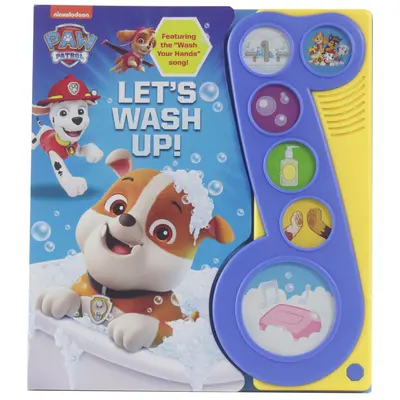 Little Music Note 6-Button Plus Paw Patrol Let's Wash Up ! - Little Music Note 6-Button Plus Paw Patrol Let's Wash Up!