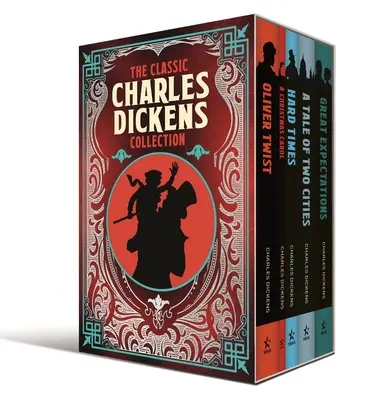 La collection classique de Charles Dickens : Édition en coffret de 6 volumes - The Classic Charles Dickens Collection: 6-Volume Box Set Edition