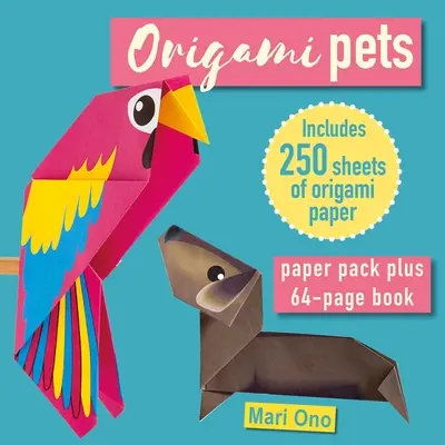 Origami Pets : Bloc de papier et livre de 64 pages - Origami Pets: Paper Block Plus 64-Page Book