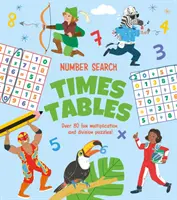 Recherche de nombres : Tables de multiplication - Plus de 80 puzzles amusants sur la multiplication et la division ! - Number Search: Times Tables - Over 80 Fun Multiplication and Division Puzzles!