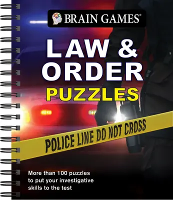 Jeux cérébraux - Casse-tête de la loi et de l'ordre - Brain Games - Law & Order Puzzles