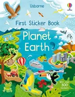 Premier livre d'autocollants Planète Terre - First Sticker Book Planet Earth