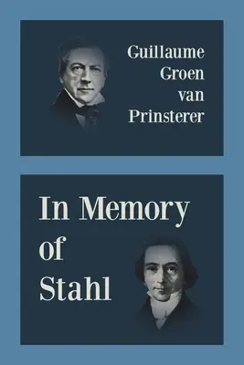 En mémoire de Stahl - In Memory of Stahl