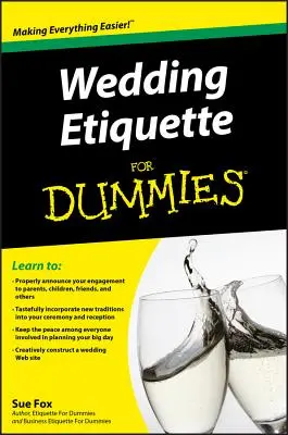 L'étiquette du mariage pour les nuls - Wedding Etiquette for Dummies