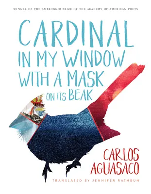 Le cardinal à ma fenêtre avec un masque sur le bec - Cardinal in My Window with a Mask on Its Beak