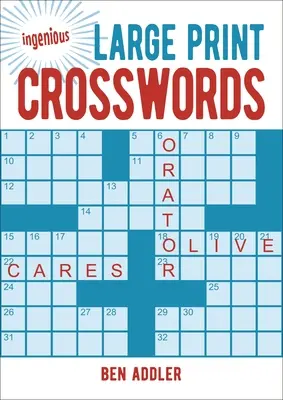 Mots croisés en gros caractères - Large Print Crosswords
