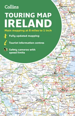Carte routière d'Irlande de Collins - Collins Ireland Touring Map