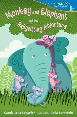 Le singe et l'éléphant et l'aventure du baby-sitting - Monkey and Elephant and the Babysitting Adventure
