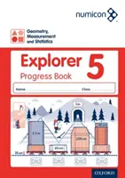 Numicon : Géométrie, mesures et statistiques 5 Explorer Progress Book - Numicon: Geometry Measurement and Statistics 5 Explorer Progress Book