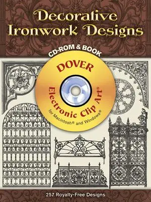 Décors de ferronnerie d'art [avec CD_Rom] - Decorative Ironwork Designs [With CD_Rom]