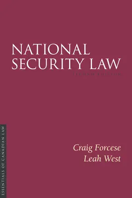 Droit de la sécurité nationale, 2/E - National Security Law, 2/E