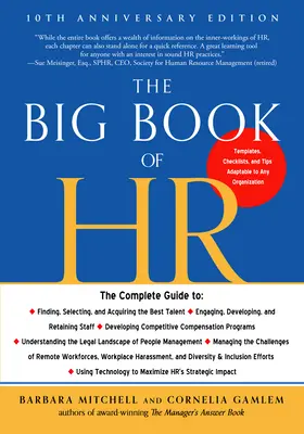 Le grand livre des ressources humaines, édition du 10e anniversaire - The Big Book of Hr, 10th Anniversary Edition
