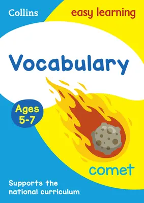 Collins Easy Learning Ks1 - Livre d'activités de vocabulaire 5-7 ans - Collins Easy Learning Ks1 - Vocabulary Activity Book Ages 5-7