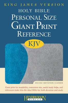 Bible de référence en format personnel à impression géante - KJV - Personal Size Giant Print Reference Bible-KJV