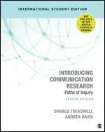 Introduction à la recherche en communication - International Student Edition - Paths of Inquiry - Introducing Communication Research - International Student Edition - Paths of Inquiry