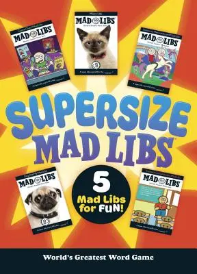 Des livres en folie surdimensionnés - Supersize Mad Libs