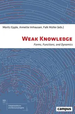 La connaissance faible : Formes, fonctions et dynamiques - Weak Knowledge: Forms, Functions, and Dynamics