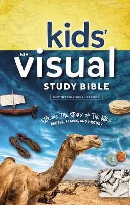 Niv, Kids' Visual Study Bible, couverture rigide, bleu, intérieur en couleur : L'histoire de la Bible, des personnages, des lieux et de l'histoire - Niv, Kids' Visual Study Bible, Hardcover, Blue, Full Color Interior: Explore the Story of the Bible---People, Places, and History