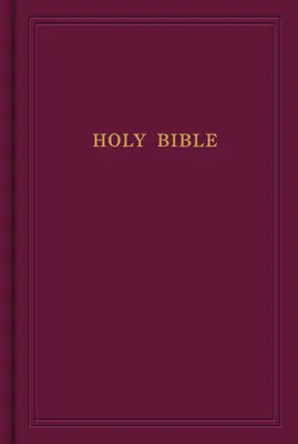 KJV Pew Bible, couverture rigide grenat - KJV Pew Bible, Garnet Hardcover