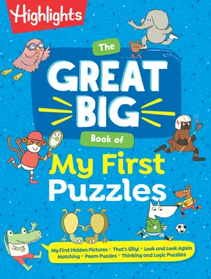 Le grand livre de mes premiers puzzles - The Great Big Book of My First Puzzles
