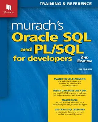 Oracle SQL et PL/SQL de Murach pour les développeurs - Murach's Oracle SQL and PL/SQL for Developers