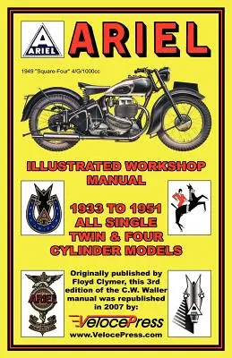 Manuel d'atelier des motos Ariel 1933-1951 - Ariel Motorcycles Workshop Manual 1933-1951