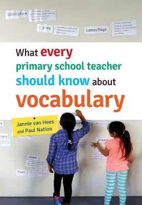 Ce que tout enseignant du primaire devrait savoir sur le vocabulaire - What every primary school teacher should know about vocabulary