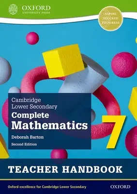 Cambridge Lower Secondary Complete Mathematics 7 : Teacher Handbook (Deuxième édition) - Cambridge Lower Secondary Complete Mathematics 7: Teacher Handbook (Second Edition)