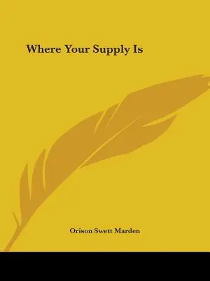 Où se trouve votre approvisionnement - Where Your Supply Is