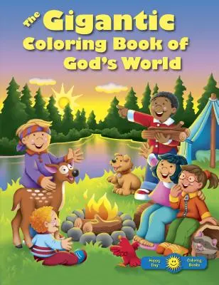 Le gigantesque livre de coloriage du monde de Dieu - The Gigantic Coloring Book of God's World