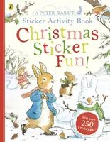 Livre d'activités d'autocollants de Noël de Peter Rabbit - Peter Rabbit Christmas Fun Sticker Activity Book