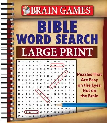 Jeux cérébraux - Recherche de mots dans la Bible - Brain Games - Bible Word Search