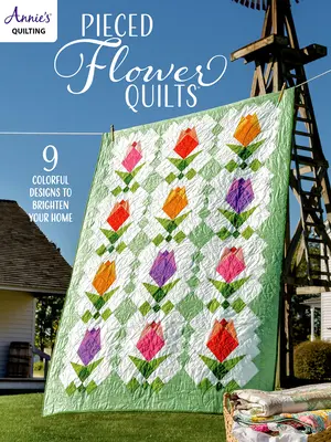 Quilts de fleurs en pièces détachées - Pieced Flower Quilts