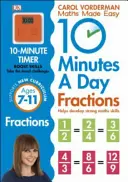 10 Minutes A Day Fractions, Ages 7-11 (Key Stage 2) - Supporte le programme national, aide à développer de solides compétences en mathématiques - 10 Minutes A Day Fractions, Ages 7-11 (Key Stage 2) - Supports the National Curriculum, Helps Develop Strong Maths Skills