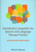 Introduction à la linguistique pour la pratique de l'orthophonie - Introductory Linguistics for Speech and Language Therapy Practice