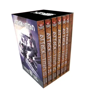 Attack on Titan la Saison Finale Partie 1 Manga Box Set - Attack on Titan the Final Season Part 1 Manga Box Set