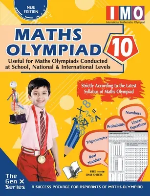 Olympiade internationale de mathématiques - classe 10 (avec feuilles OMR) - International Maths Olympiad - Class 10 (With OMR Sheets)